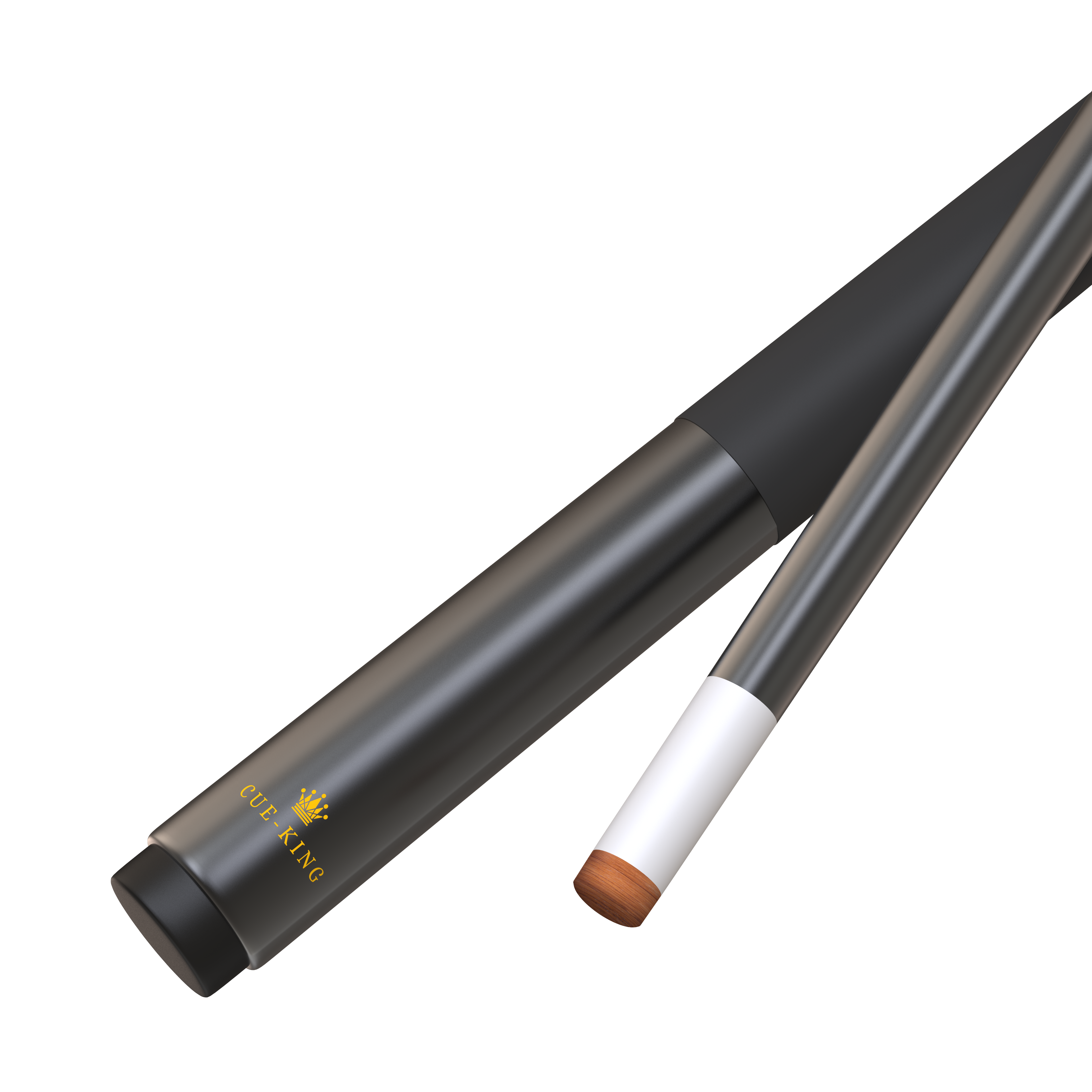 Cue-King Ultra Pool Cue 2 Piece Graphite Composite 58” 20oz with 13mm Premium Tip