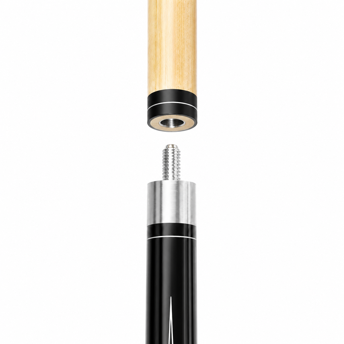 Cue-King Canadian Maple Pool Cue – 13mm, 50/50 Joint