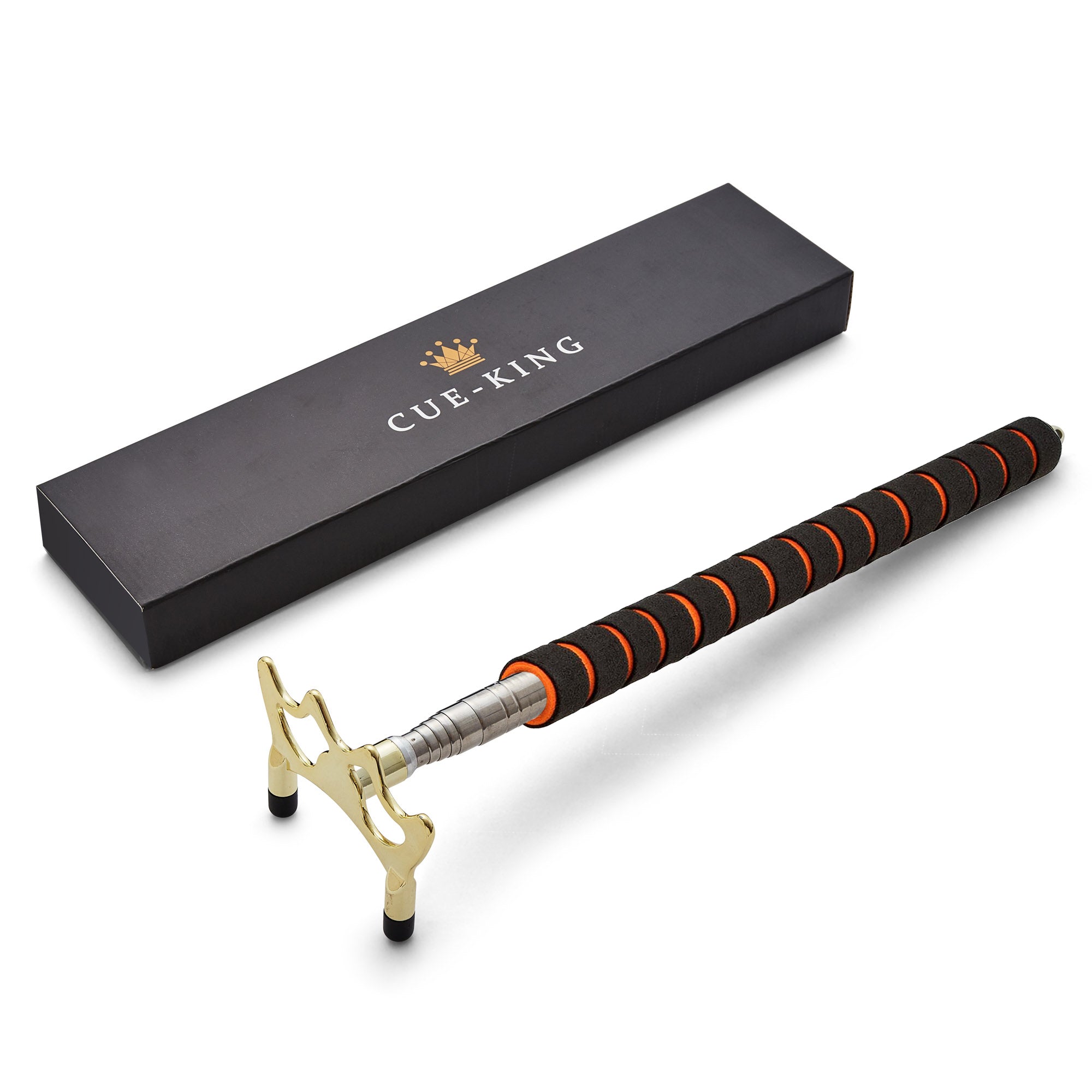 Cue-King Telescopic Bridge Stick with Premium Foam Handle