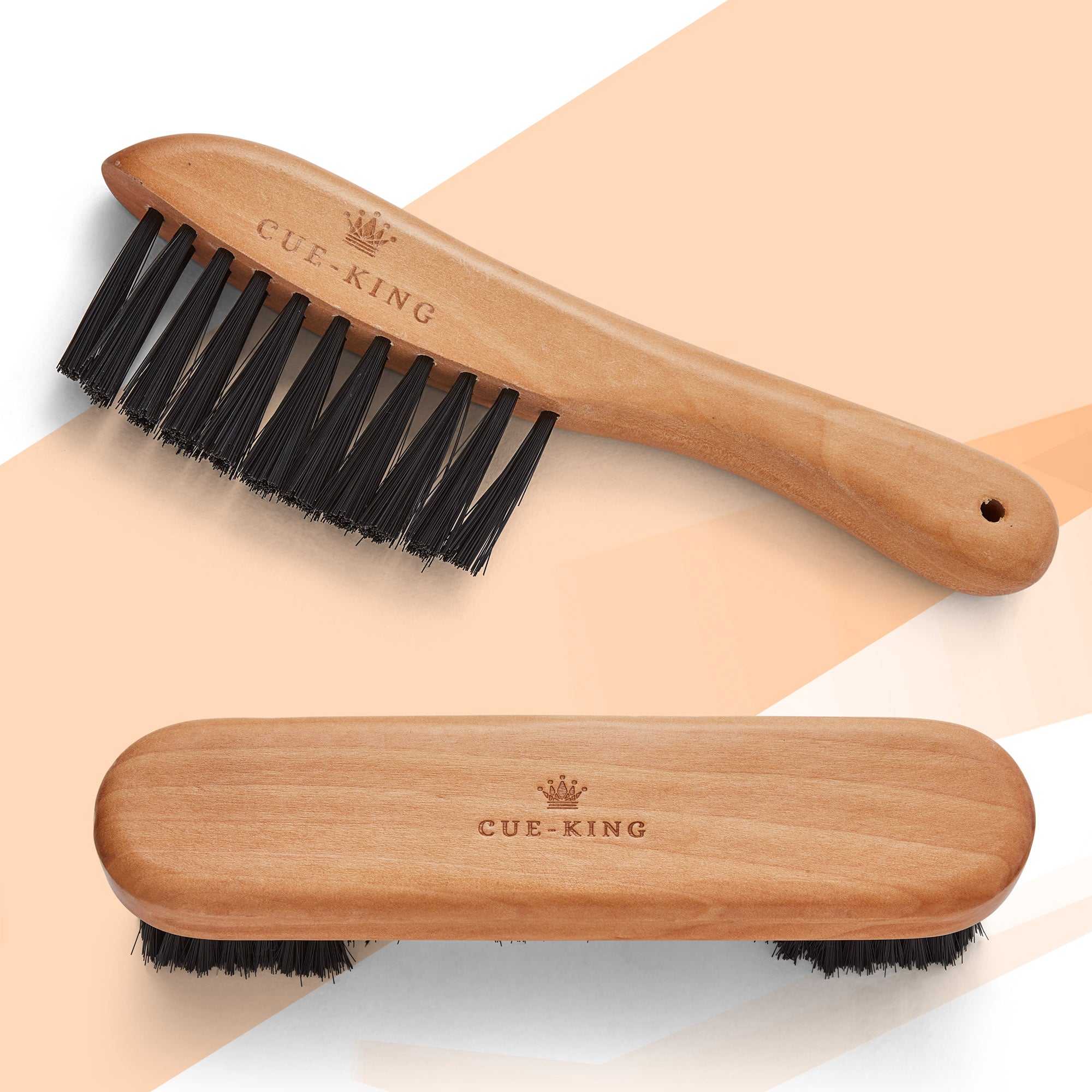 Cue-King 2 Piece Table Cleaning Brush Set