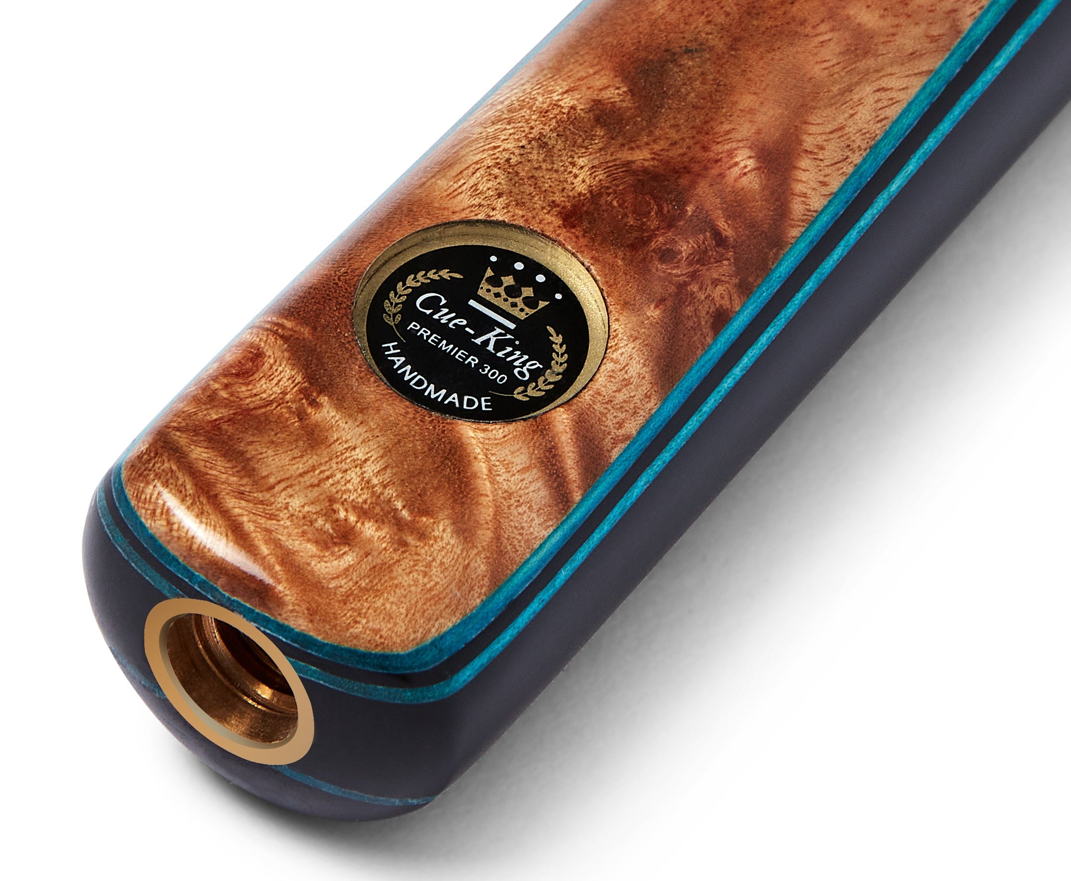 Cue-King Premier 300 57" Snooker and Pool Cue 3/4 Jointed With Aluminium Case and Telescopic Extension