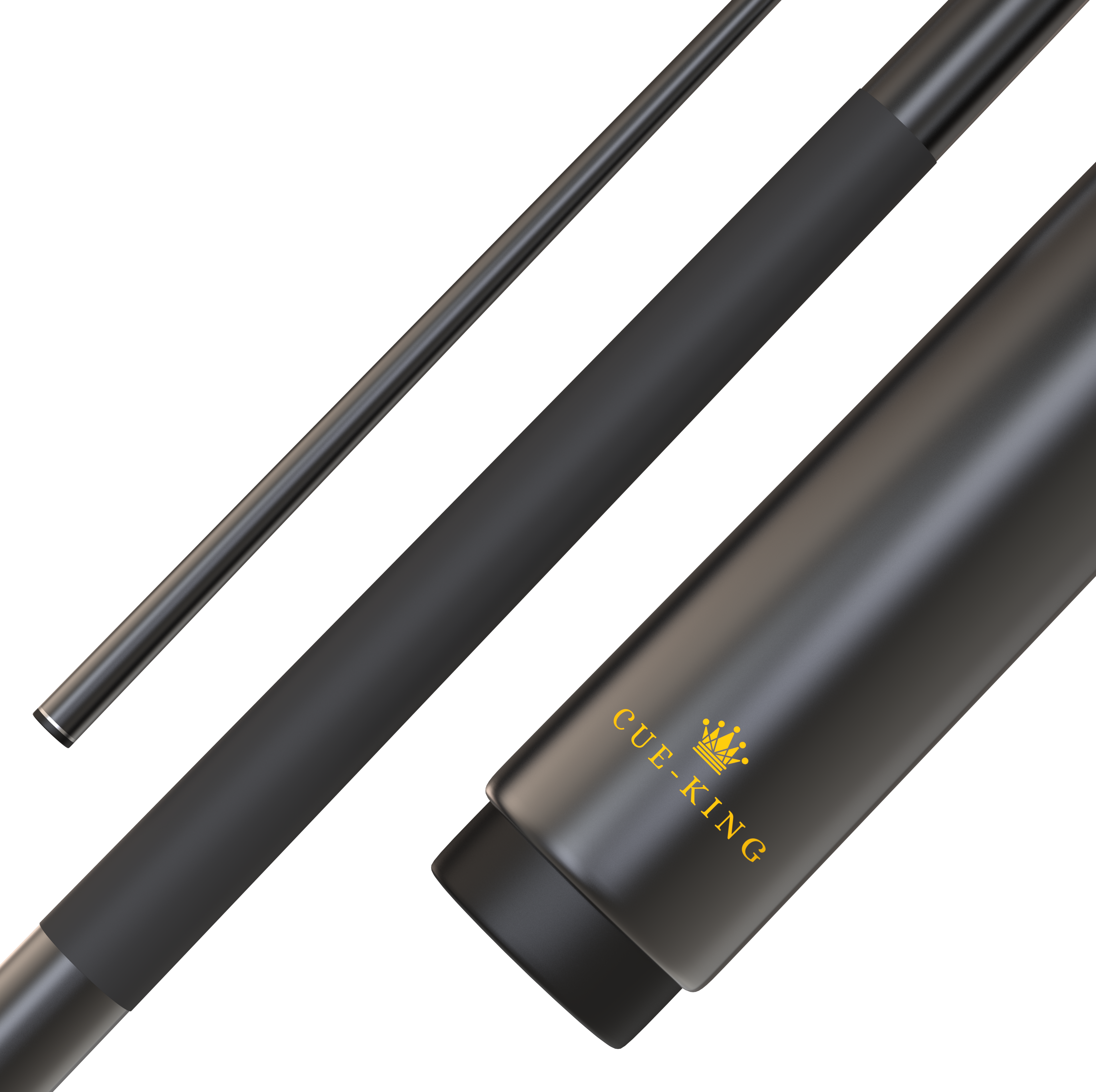 Cue-King Pro-Series Ultra Billiard Cue Pool Cue 2 Piece Fiberglass 58” 20oz with 13mm Premium Tip