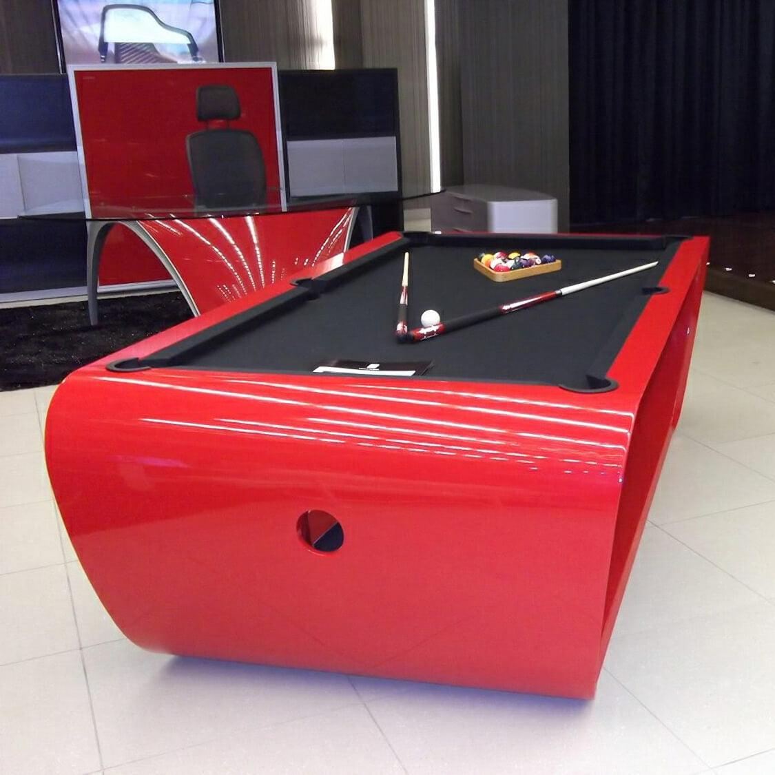 Cue-King Blacklight Pool Table (Fully Customisable)