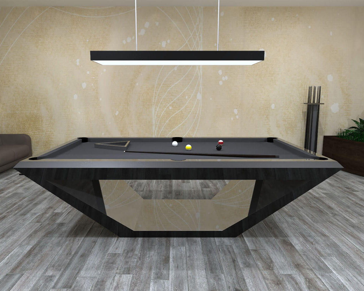Cue-King Rameses Pool Table (Fully Customisable)