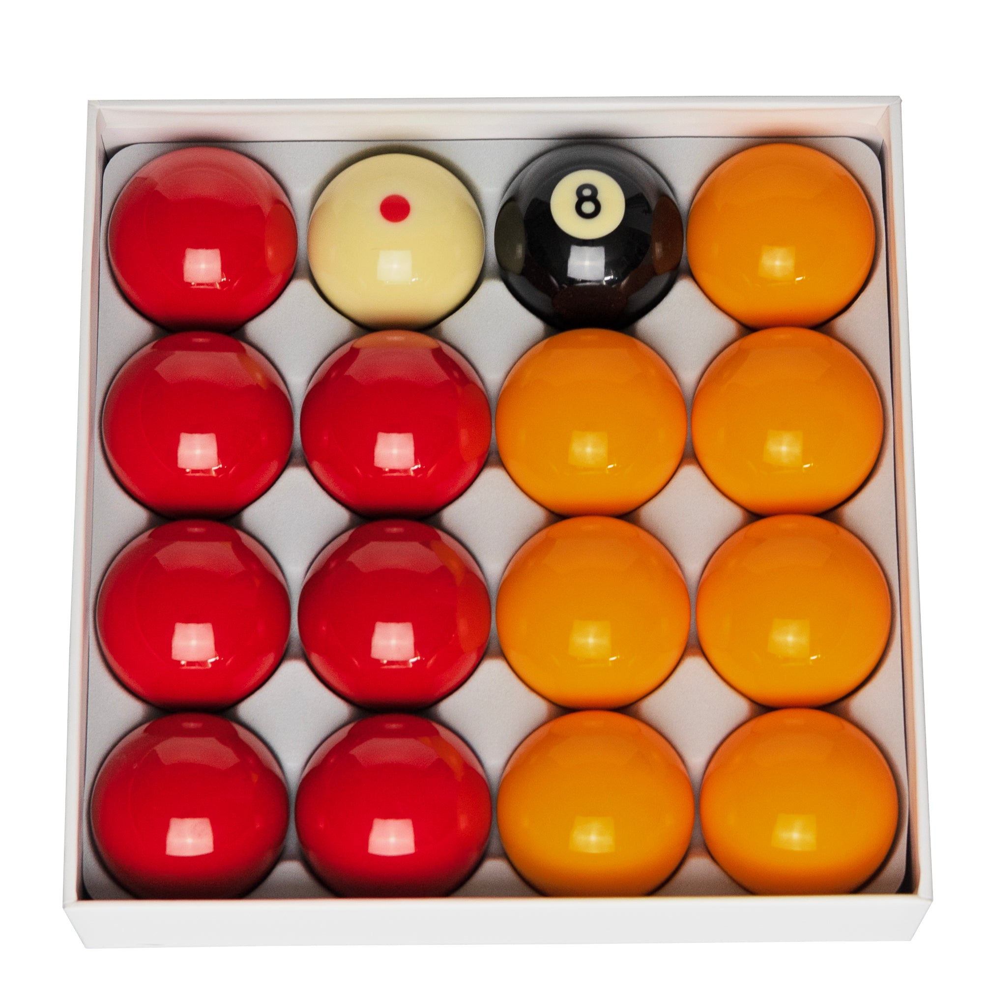 Cue-King Premium Competition Pool Balls 2" Set with Pro Cue Ball