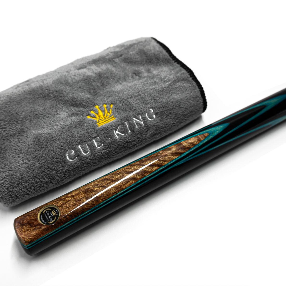 Cue-King Premier 300 57" Snooker and Pool Cue 3/4 Jointed With Aluminium Case and Telescopic Extension