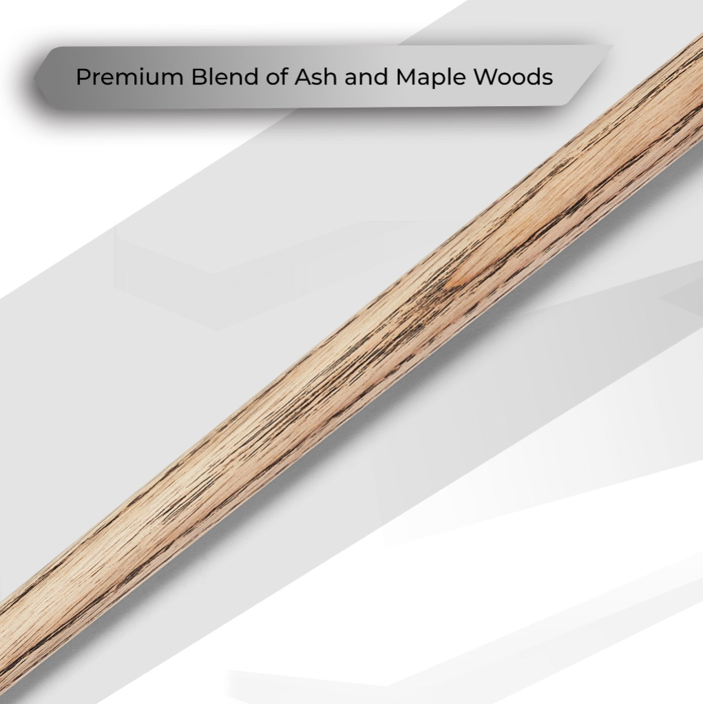 Cue-King Black Series 57" Snooker and Pool Cue 3/4 Jointed With Aluminium Case and XL Telescopic Extension